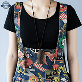90's Stickers Dungarees