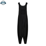 Ample Black Dungarees