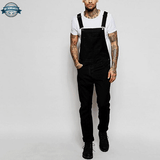 Authentic Denim Black Dungarees