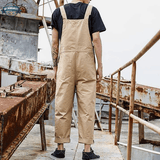 Beige Dungarees