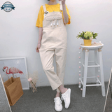 Beige Overalls