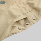Beige Tailored Overalls