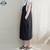 Black Apron Dungarees