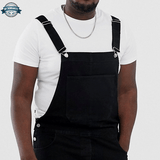 Black Short Dungarees Urban Outfitters