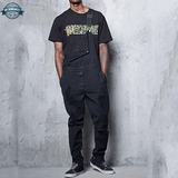 Black Skinny Dungarees