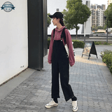 Black Work Overalls