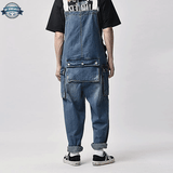 Blue Denim Baggy Dungarees