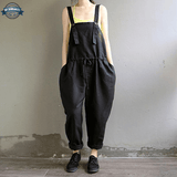 Boho Style Cotton Dungarees