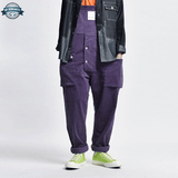 Bright Purple Dungarees