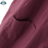 Burgundy Overalls