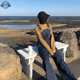 Button Up Jeans Dungarees