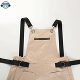Cream Dungarees Fashion