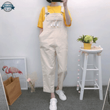Cream Dungarees