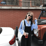 Dark Denim Bib Overalls