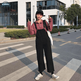 Dark Work Dungarees