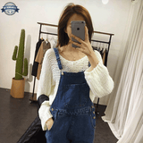 Denim Dungaree Pants