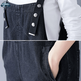 Dungarees Cargo Pants with Pockets