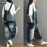 Dungarees Large Wide Leg
