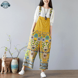 Dungarees Womens Yellow