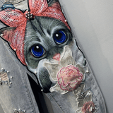 Feline Dungarees