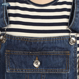 Hanging Linen Dungarees