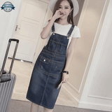 Jean Dungaree Dress