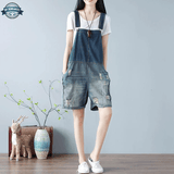 Jeans Dungaree Shorts