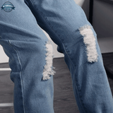 Jeans Ripped Dungarees