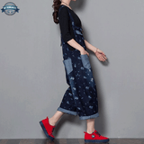 Kite Flower Denim Dungarees