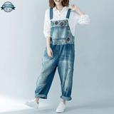 Ladies BlueJeans Dungarees Large