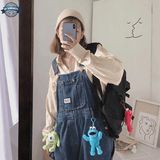 Ladies Denim Bib Overalls