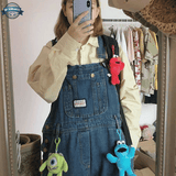 Ladies Denim Dungarees