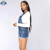 Lee Jean Dungaree Shorts