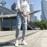 Light Blue Bib Overalls