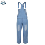 Light Blue Denim Overall Outfit