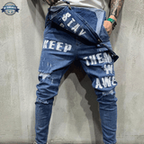 Light Blue Denim Overalls