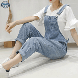 Light Blue Dungarees Ladies