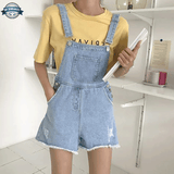 Light Blue Overalls Womens