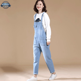 Light BlueJeans Bib Overalls