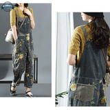 Long Denim Overalls