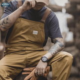 Maroon Corduroy Dungarees
