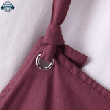 Maroon Dungarees