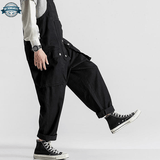 Black Work Dungarees for Workers