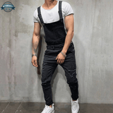 Mens Black Jeans Dungarees