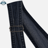 Mens Black Jeans Overalls
