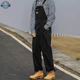Mens Branch Dungarees with Suspenders