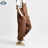 Mens Caramel Dungarees