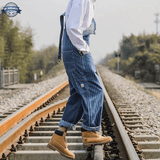 Mens Dungarees with Striped