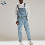 Mens Light Blue Dungarees