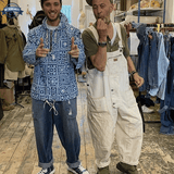 Mens Snow Denim Dungarees